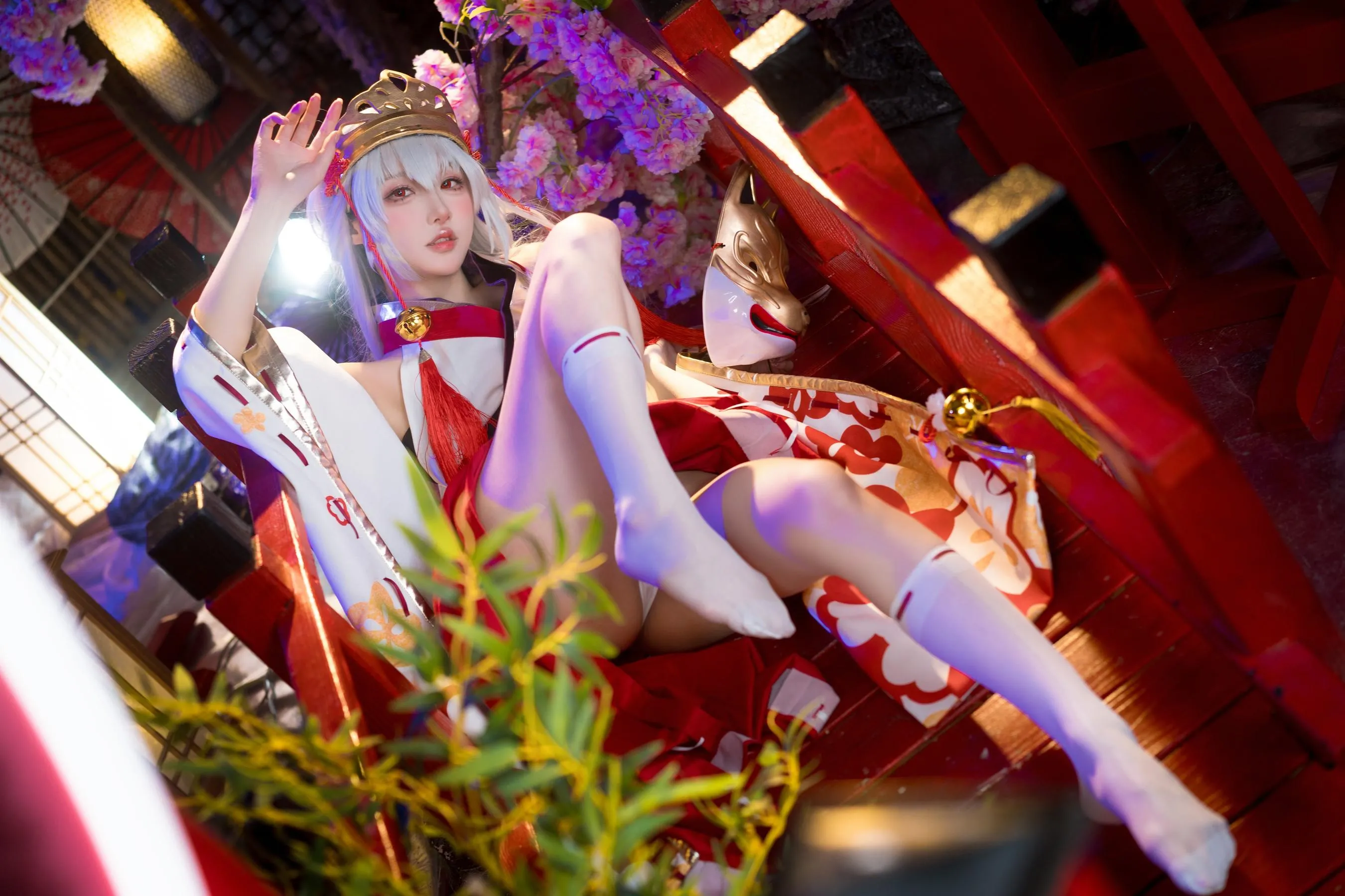 阿包也是兔娘 – NO.83 巫女浴池 [59P]插图2